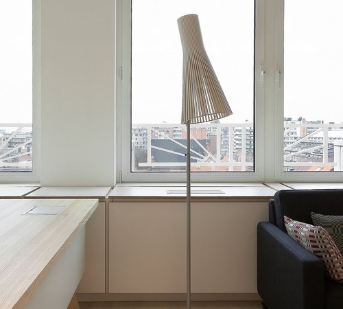 Houten convectoromkasting